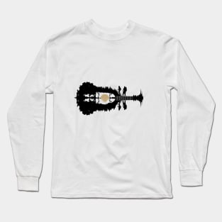 Guitar Mountains Long Sleeve T-Shirt